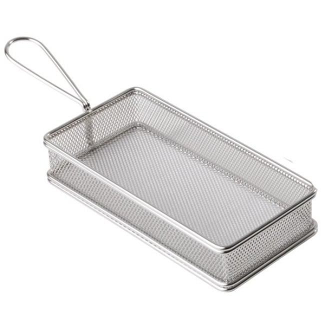 Иноксова кошничка за сервиране 21,5х10,5 см SNACKHOLDER - APS