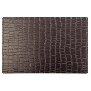Подложка 45х33см кафяво PVC CROCO  - APS