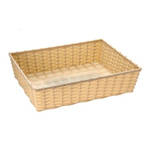 Полипропелнов панер 39,5х29,5см, h10см WICKER ROOM - APS