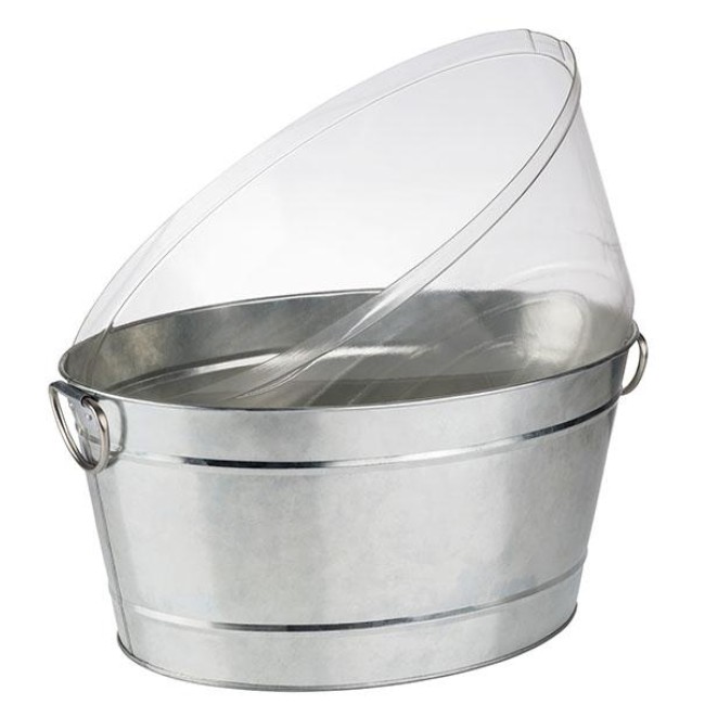 Иноксова шампаниера  с  PVC  съд  50х32см  18л TIN - APS
