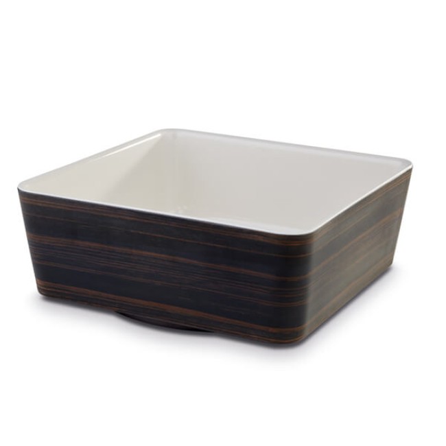 Меламинова купа  квадратна  h9см 24x24см  3,5л UNIVERSAL - APS