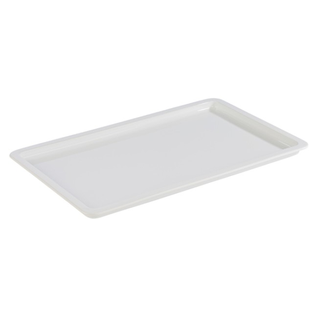 Порцеланово плато бяло  GN 1/1 53 x 32,5см      - APS