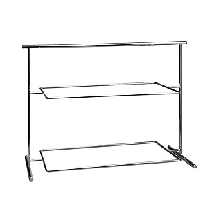 Иноксова стойка за бюфет  63x27cм  h 44,5cм  - APS