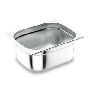 Иноксов гастронорм 1/4   h100мм  2.5л 265х162мм - Lacor