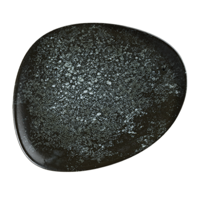 Порцеланова чиния ф33см  BONNA - COSMOS BLACK (COSBL VAO 33DZ)