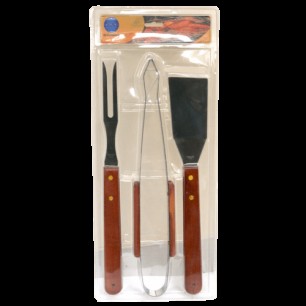 Барбекю комплект от 3 части N-104A BBQ CN-(5353-0430) - Horecano