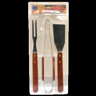 Барбекю комплект от 3 части N-104A BBQ CN-(5353-0430) - Horecano