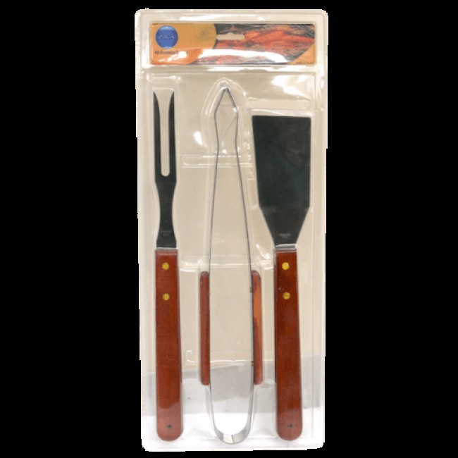 Барбекю комплект от 3 части N-104A BBQ CN-(5353-0430) - Horecano