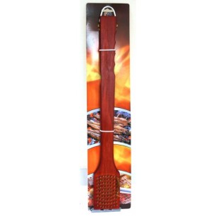 Грил четка с дървена дръжка BBQ CN-(5353-0427) - Horecano
