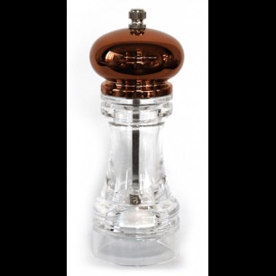 Акрилна мелничка  с бронзова капачка  15см  F3442 (180997-2) - Horecano