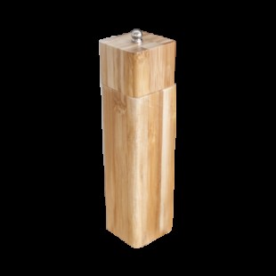 Бамбукова мелничка за черен пипер 5x5xh15,5см  (0725-2) - Horecano