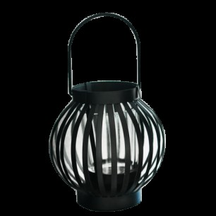 Декоративен фенер черен CN-(WY11320-B / 6165) - Horecano