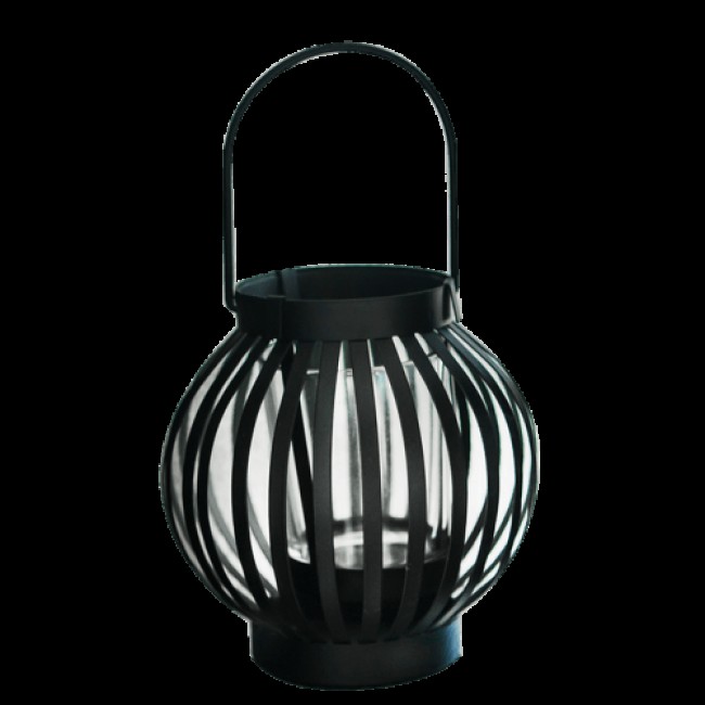 Декоративен фенер черен CN-(WY11320-B / 6165) - Horecano