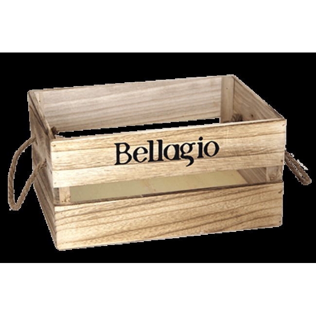 Дървена касетка 31x21x15см бежова BELLAGIO CN-(181155-1M) - Horecano