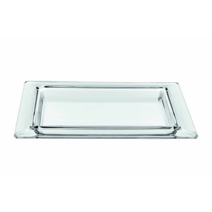 Стъклено плато за сервиране 40x30xh3,5см  VIDIVI-TORCELLO (60004EM)