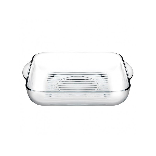 Тава от огнеупорно стъкло  31.75x28.25см MIDI GRILL, BORCAM - Pasabahce