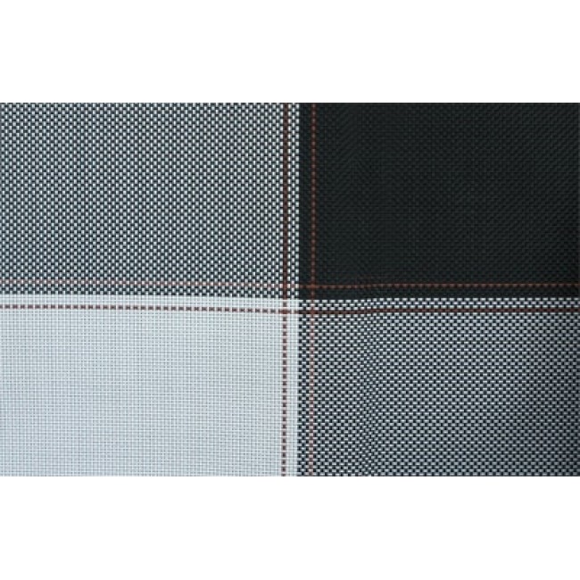 Подложка черно/бяло 30x45см  PVC  (4172) - Horecano