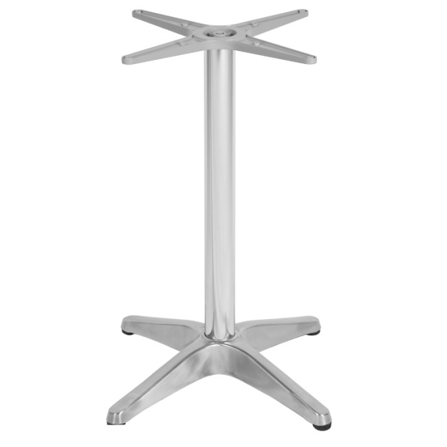 Алуминиева стойка за маса четирираменна 42x42xh72см (7003-1) - Horecano