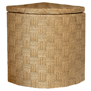 Бамбуков кош ъгъл голям (40x40x52 см) (QZ11-027N) (HL13-187N) - Horecano