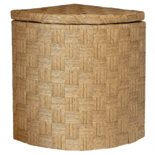 Бамбуков кош ъгъл малък 30x30x42см (QZ11-027N) (HL13-187N) - Horecano