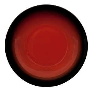 Порцеланова чиния дълбока ф20см   MARMARIS-BLACK/RED (NBNEO20CK631KMZS)ГП  - Gural Porselen