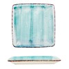 Порцеланова чиния квадратна 19x19см  TURQUOISE (NBNORD19X19DU50TM)ГП  - Gural Porselen