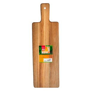 Дъска за презентация - акация 51х16х1,5см  (W042M) - Horecano