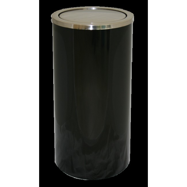 Метален кош черен 30/65 см  ЕК-9410С BL - Horecano