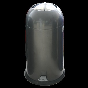 Кош за отпадъци 33л. сив с педал ЕК-9648 DG - Horecano