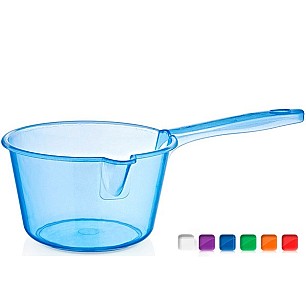 Пластмасово канче мерително 1л различни цветове (CM-230) (E)   -  Irak Plastik