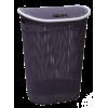 Пластмасов кош за пране с капак 52л. виолет  (LA-150) -  Irak Plastik