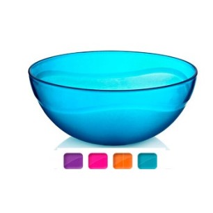 Пластмасова купа кръгла №3 4.5л 29x12см различни цветове (BD-410)   -  Irak Plastik