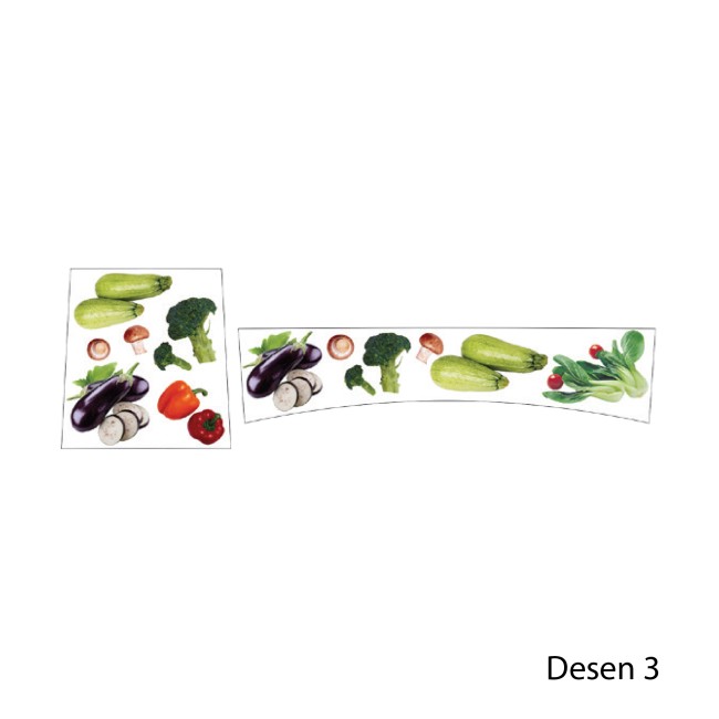 Пластмасова кутия с различни декори и органайзер 5л (SA-485)  -  Irak Plastik