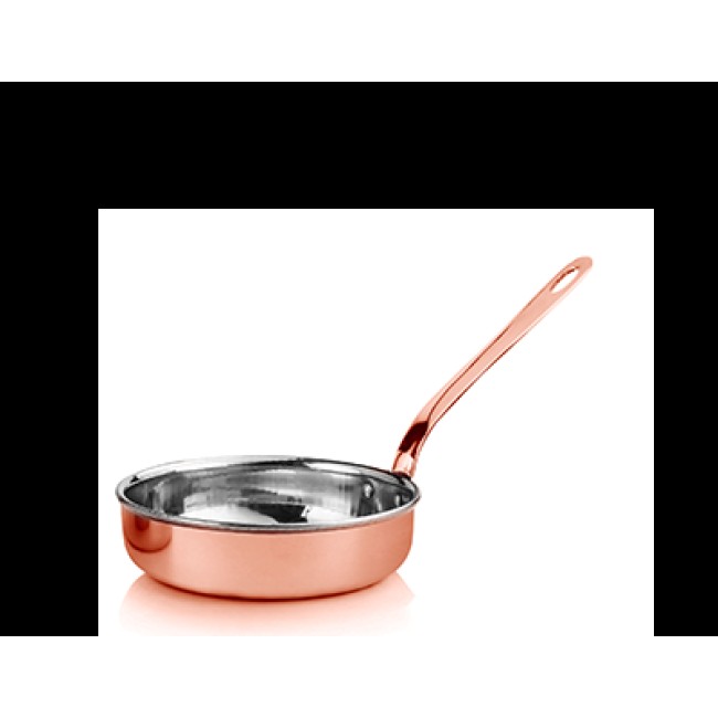 Тиганче мини с медно покритие 13.50 см x 3.75 см  400 мл (SG-89256(A) - Horecano