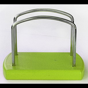 Дървен салфетник зелен ММ-500001/2 - Horecano