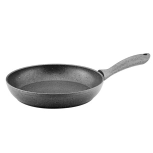 Алуминиев тиган с незалепващо покритие сив   ф28см    HR-GRANITE (ETVDGR0328001) - Hascevher