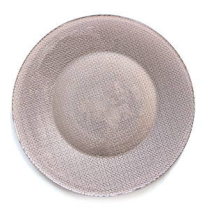 Стъклено плато за сервиране ф31см COPPER -INCA METALLIC (4.50012) - Bormioli Rocco