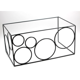 Метален дисплей  с неплъзгащо покритие GN ELEMENT 51.8x31.3x25.3см HORECANO(901610BK)