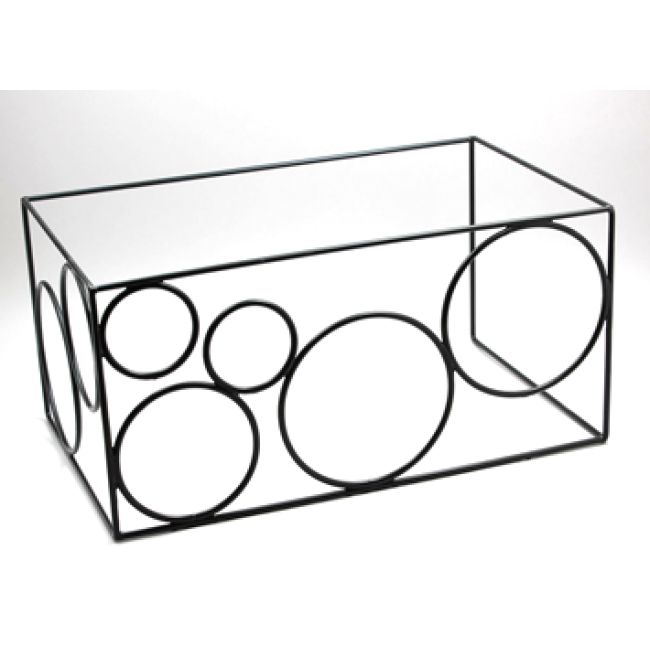 Метален дисплей  с неплъзгащо покритие GN ELEMENT 51.8x31.3x25.3см HORECANO(901610BK)