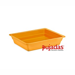 Меламинов гастронорм  жълт  GN 1/2 325x265x65мм  CLASSIC COLORS - Pujadas