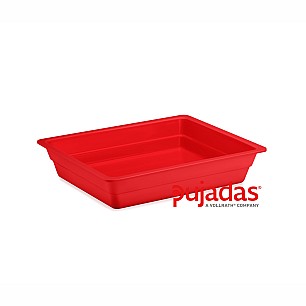 Меламинов гастронорм  червен  GN 1/2 325x265x65мм   CLASSIC COLORS - Pujadas