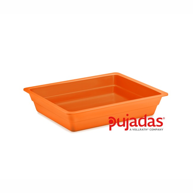 Меламинов гастронорм оранжев  GN 1/2 325x265x65мм  CLASSIC COLORS - Pujadas