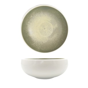 Порцеланова купа ф21см  HORECANO-IVY/WHITE- (ZA0081-8-wm-IY/WH)