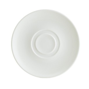 Порцеланова подложна чинийка 19см BONNA-IRIS WHITE-(IRS WH GRM 19KKT)