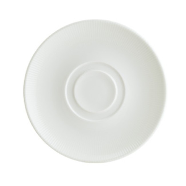 Порцеланова подложна чинийка 19см BONNA-IRIS WHITE-(IRS WH GRM 19KKT)