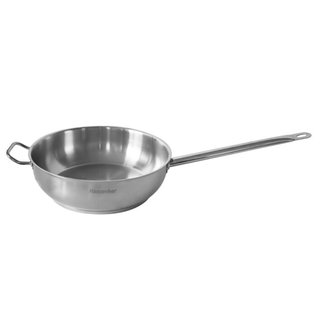 Иноксов тиган ПРОФИ 20х7,5см 1,6л HR-HORECA   (3TVDGR0020014/2000.200)  - Hascevher