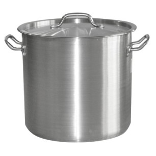 Иноксова дълбока тенджера 24л 32x30см  LXF-001/003-32 - Horecano