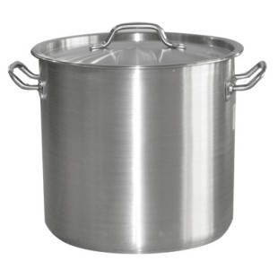 Иноксова дълбока тенджера 34.2л 36x34см  LXF-001/003-36 - Horecano