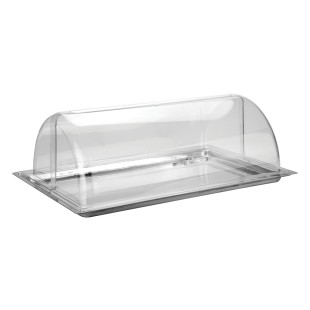 Ролтоп капак с иноксова подложка 1/1-36x56x18см. SYDNEY-(ZCP 018)  -  Horecano