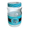 Стъклен буркан  CANDY 1.7л с три различни декори M-331076 - Horecano